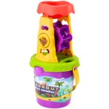  Set mlin, lijevak, lopatica, grablje, kanta za zalijevanje, kalupi - dinosaur | Shoptok.si