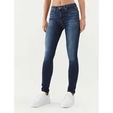 Tommy Hilfiger Jeans hlače Heritage Como WW0WW11860 Mornarsko modra Slim Fit