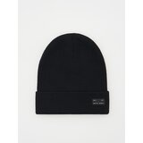 Reserved kapa beanie z našitkom - črna | Shoptok.si