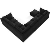 Makamii Crna kutna garnitura (s desnim kutom/u obliku slova "U") Manao – | shoptok.hr