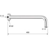 Sapho Mjedeni priključni dio za tuš u zlatnoj boji ø 5,5 cm – | shoptok.hr