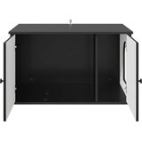  Mačja Kuća Crna 85 x 55 x 50,5 cm Konstruirano drvo | Eponuda.com