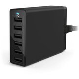 Anker PowerPort 6 60W črn 6-portni - A2123L12 | Shoptok.si