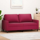  Dvosjed crvena boja vina 140 cm baršunasti | Eponuda.com
