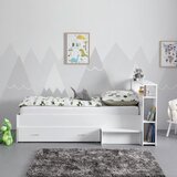 Bessagi Kids Otroška/mladinska Postelja Nika, Bela, 90x200 | Shoptok.si