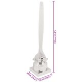  skulptura srebrna 26x26x110 cm aluminij polovična propeler | Shoptok.si