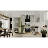 Flex-Well Kuhinjski Blok Z Aparati Cara, Zelena, Barva Hrasta | Shoptok.si