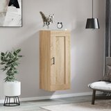  Zidni ormarić boja hrasta 34,5 x 34 x 90 cm konstruirano drvo | shoptok.hr