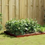  Povišena vrtna gredica 100 x 100 x 18,5 cm od čelika COR-TEN | shoptok.hr