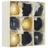  Ca1539 set božićnih kuglica 8 cm 9 kom. | shoptok.hr