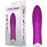 LATETOBED Dotys Easy Quick Vibrating Bullet Silicone Purple