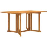  Sklopivi vrtni stol s leptir-nogama 150x90x75 cm od tikovine | shoptok.hr