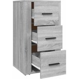  Komoda boja sivog hrasta 40 x 33 x 70 cm od konstruiranog drva | Eponuda.ba
