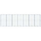  Gabionska košara s poklopcem 700x100x200 cm pocinčano željezo | shoptok.hr