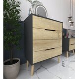 Hanah home komoda flora anthracite sapphire oak | Eponuda.com
