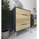 Hanah home komoda s ladicama, krem | Eponuda.ba