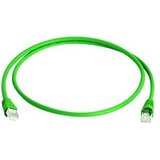 Telegärtner L00005A0028 RJ45 omrežni kabel CAT6a S/FTP 10 m zelena ognjevaren, z zaščitnim zapornim zatičem, dvojno zaščiten, dvojno oklopljen, brez h, (20416814) | Shoptok.si