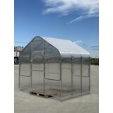  Modularni čelični plastenik Gable,8 mx2.99m, polikarbonat 4 mm , razmak između lukova 1m | shoptok.hr