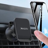 Yesido Auto držač (C110) - Magnetski držač, kut rotacije 360°, za kontrolnu ploču, ventilacijski otvor - crna | shoptok.hr
