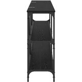  Konzolna stolica Crni hrast 160 x 30 x 75 cm Konstruirano drvo | Eponuda.com