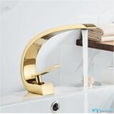 EYN Super moderna armatura za kopalniški umivalnik | Pipa GB1424 — Zlata | Shoptok.si