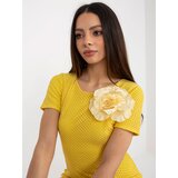 LAKERTA Dress-LK-SK-506335.21-dark yellow | shoptok.hr