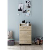MID.YOU PREDALNIK NA KOLESCIH barve hrasta | Shoptok.si