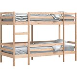  Krevet na kat 90 x 190 cm od masivne borovine | shoptok.hr