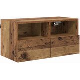 TV zidne jedinice 4 pcs Staro drvo Konstruirano drvo | shoptok.hr