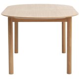 Unique Furniture Raztegljiva jedilna miza z mizno ploščo v hrastovem dekorju 100x190 cm Gallina – | Shoptok.si