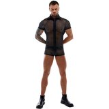 Svenjoyment mu&amp;scaron;ka čipkasta ko&amp;scaron;ulja (crna) - L Slike