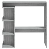  Barski stol sa stalkom siva boja hrasta sonome 100x50x101,5 cm | shoptok.hr