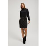 Marisse Pencil Skirt With Decorative Buttons | shoptok.hr