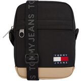 Tommy Jeans Torba za čez ramo 'ESS' bež / mornarska / črna / bela | Shoptok.si