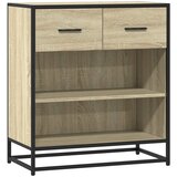  Komoda boja hrasta 68x35x76 cm konstruirano drvo | shoptok.hr