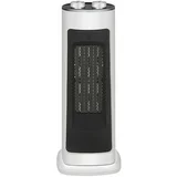 Keramični ventilatorski grelnik BL-K18-J (1.400 W, Črna/bela, 41,5 x 16,5 x 16,5 cm)
