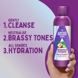 Aussie SOS Blonde Hydrate vijoličen toniran šampon za blond lase 300 ml | Shoptok.si