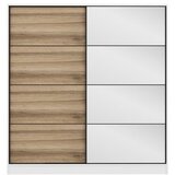 Woody Fashion Ormar Kale 180x210x52cm Bijelo-Bež | Eponuda.ba