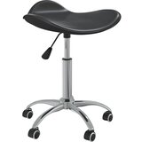 Maison Chic Vrtljiv Jedilni stoli - Vzorci stoli črno umetno usnje A1711, (22031004) | Shoptok.si