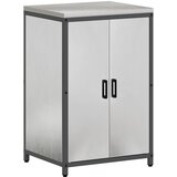  Ormar za kuhinjsko skladištenje HATTEM Srebrna 60 x 50 x 92 cm | shoptok.hr