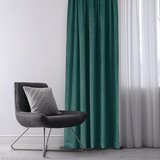  Curtain VILA color maritime style classic transparent dragon tape 7.5 cm velvet 200x225 HOMEDE | shoptok.hr