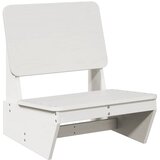  Vrtne stolice 2 kom bijele 60x64x70,5 cm masivne borovine | shoptok.hr