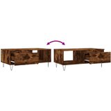  Stolić za kavu boja hrasta 90x50x36,5 cm konstruirano drvo | shoptok.hr