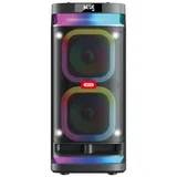 Bluetooth Speaker + Karaoke MIC F58 RGB Black 40W