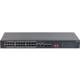 Dahua S3226-24ET-240 24-portni poe switch 2x1000SFP (combo), 2x 10/100/1000 RJ-45, 24x 10/100(PoE) Cene