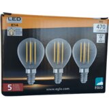 Eglo LED sijalica E14 P45 4W 2700K FILAMENT 3pack 12812 Cene