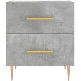  Noćni ormarići 2 kom boja betona 40x35x47,5cm konstruirano drvo | Eponuda.ba