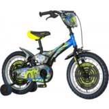 Venera Bike TURBO 16” DEČIJI BICIKL CRNO ZELENO PLAVE BOJE | ePonuda.com