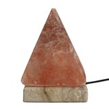  USB piramidna solna svetilka – bela svetloba, 9 cm - Himalayan Salt - Home warming - Božič | Shoptok.si