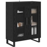  Kreveta Crni hrast 69,5 x 34 x 90 cm Konstruirano drvo | shoptok.hr